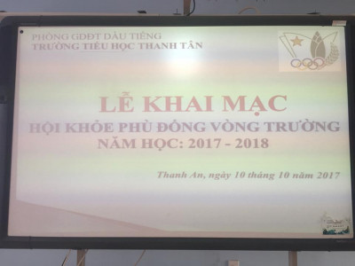 LỄ KHAI MẠC HỘI KHỎE PHÙ ĐỔNG VÒNG TRƯỜNG NĂM HỌC 2017-2018