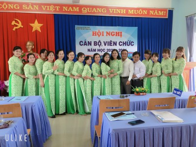 HỘI NGHỊ CÁN BỘ- VIÊN CHỨC NĂM HỌC 2020-2021