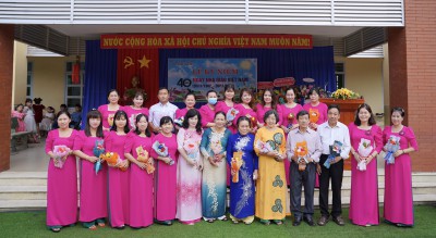 Lễ kỷ niệm 40 năm ngày Nhà giáo Việt Nam (20/11/1982 - 20/11/2022)