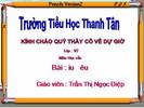 Bài 40. iu, êu