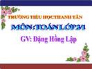 Các số có bốn chữ số