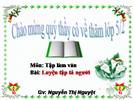 Tuần 15. Buôn Chư Lênh đón cô giáo