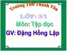 Tuần 4. Ông ngoại